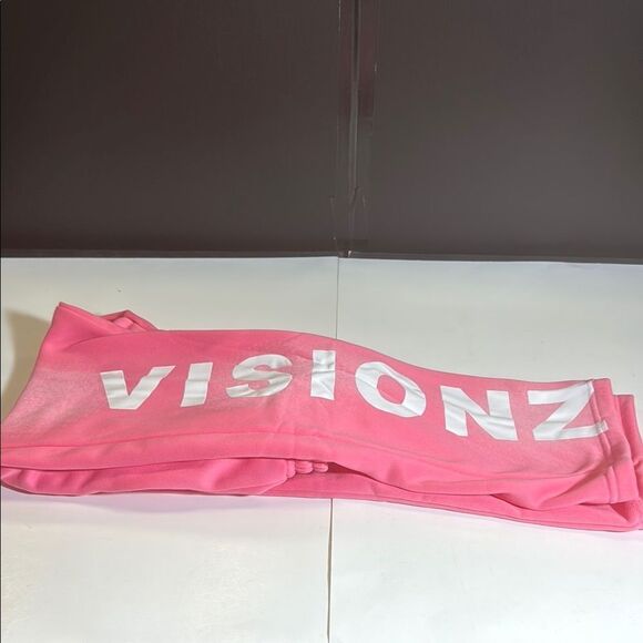 Pink sweat pants with white Logo - Picture 5 of 7